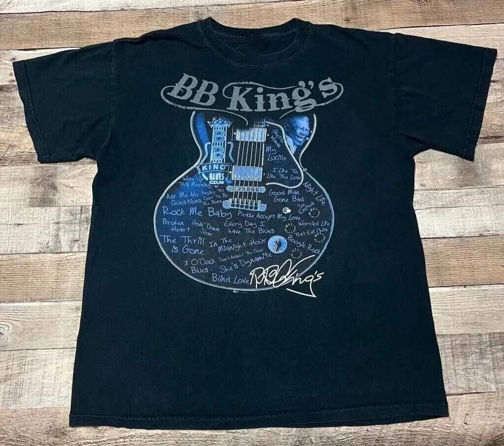 Vintage BB King Guitarist Guitar Singer Black S to 5XL Shirt SN290 Unisex T-Shirt M
Vintage BB King Guitarist Guitar Singer Black S to 5XL Shirt SN290 Unisex T-Shirt M