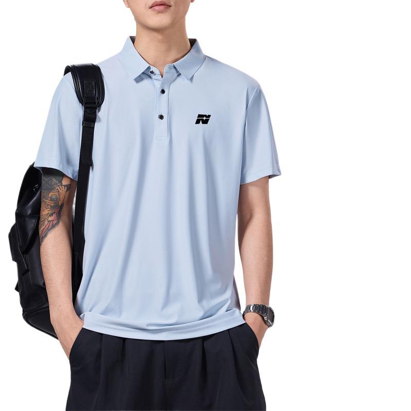 American Ice-sensing POLO Shirt for Men Short-sleeved Loose Summer New Markless Ice Silk Men s Body Shirt 3XL синій
American Ice-sensing POLO Shirt for Men Short-sleeved Loose Summer New Markless Ice Silk Men s Body Shirt 3XL синій