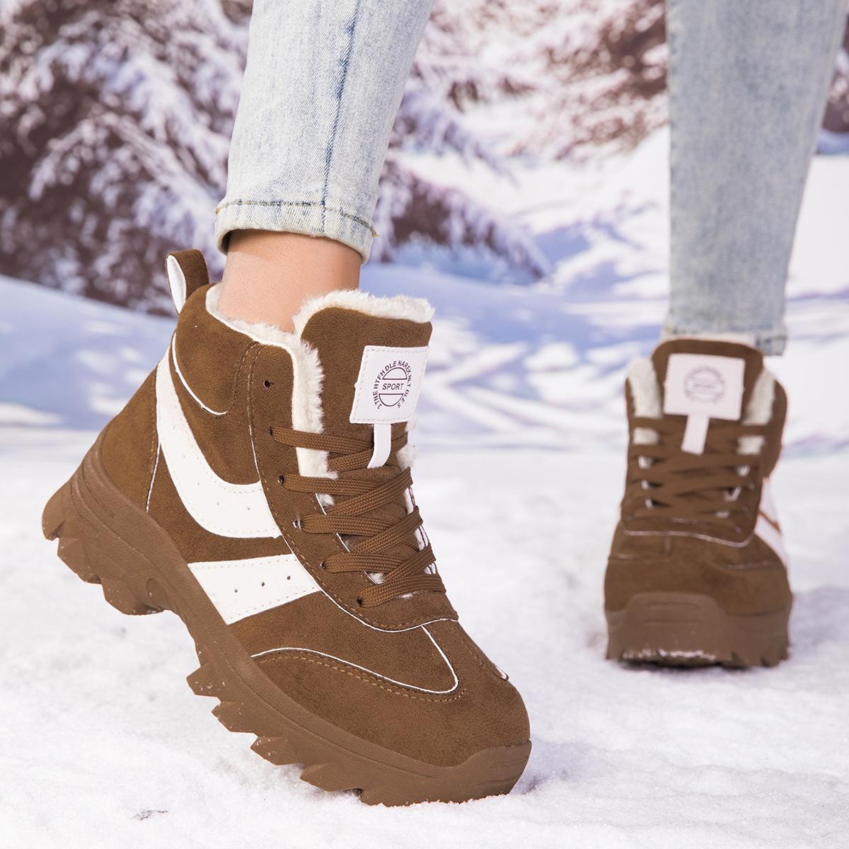 Niche platform German training shoes, new velvet casual and lightweight snow boots in autumn and winter 35 коричневый
Niche platform German training shoes, new velvet casual and lightweight snow boots in autumn and winter 35 коричневый