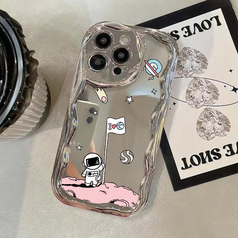 Для iPhone 16 Pro 15 14 13 Pro Max 12 11 зеркальное покрытие противоударный астронавт узорчатый защитный чехол для линз мягкий TPU чехол iPhone 15
Для iPhone 16 Pro 15 14 13 Pro Max 12 11 зеркальное покрытие противоударный астронавт узорчатый защитный чехол для линз мягкий TPU чехол iPhone 15