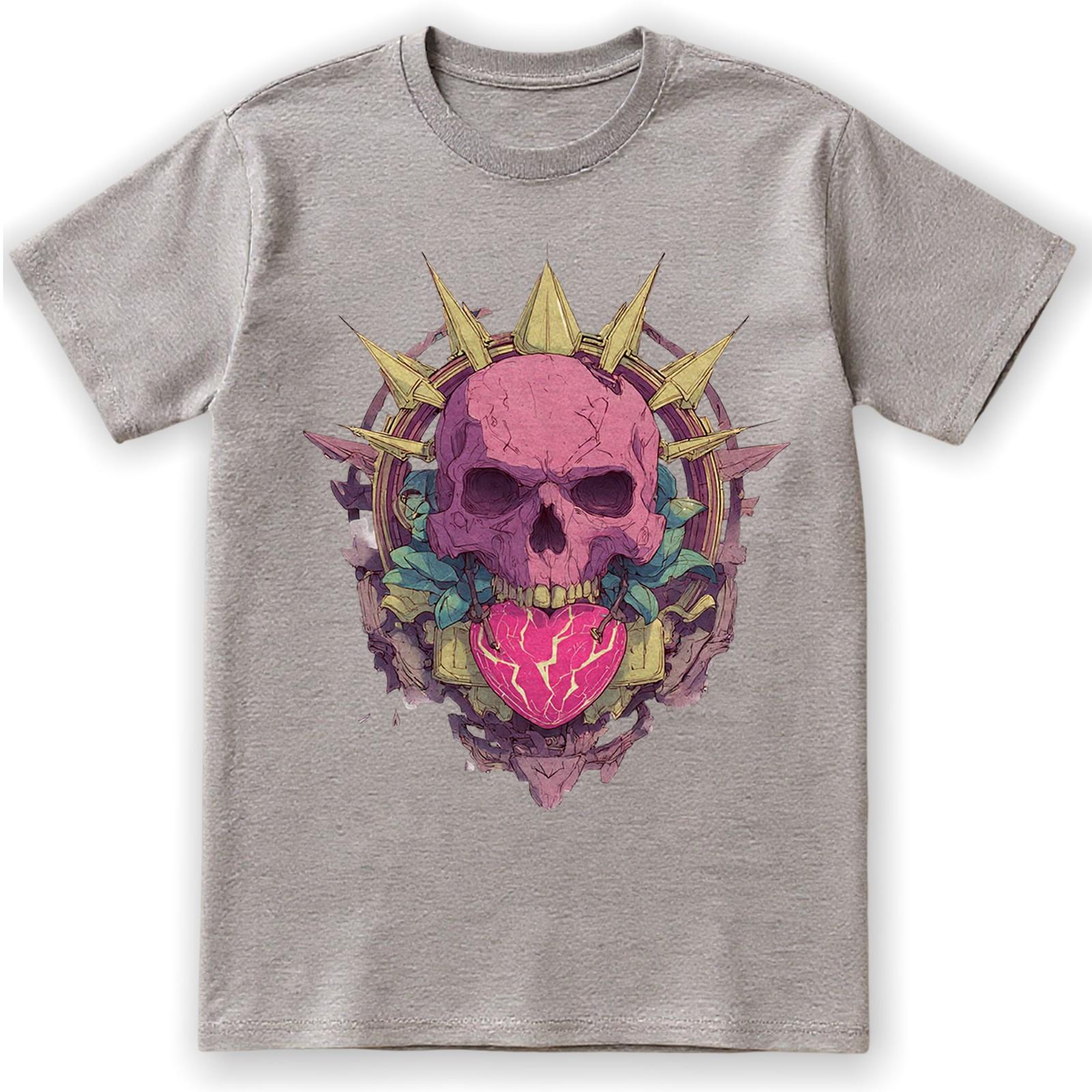 Pink Skull Heart Crown Goth Alternative Art Vintage Retro Graphic Tee Gift 5XL різнокольоровий
Pink Skull Heart Crown Goth Alternative Art Vintage Retro Graphic Tee Gift 5XL різнокольоровий