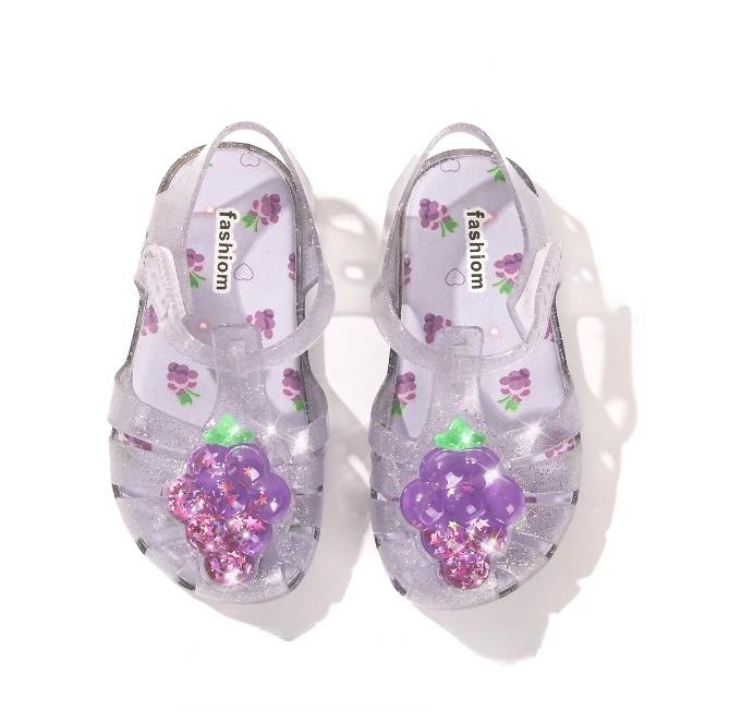 Summer Girls Sandals Cute Fruit Jelly Princess Shoe Children Hollow Out Breathable Beach Sandals Waterproof Anti Slip Kids Shoes 29
Summer Girls Sandals Cute Fruit Jelly Princess Shoe Children Hollow Out Breathable Beach Sandals Waterproof Anti Slip Kids Shoes 29