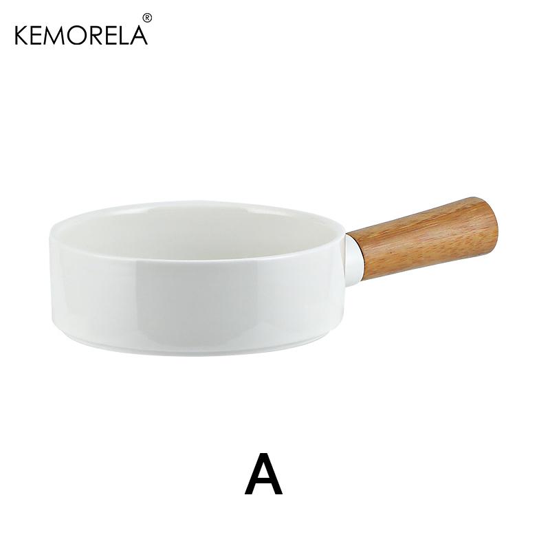 KEMORELA 1 PC Ceramic Salad Bowl With Wooden Handle Pasta Salad Household Ceramic Bowl Dinner Plate Western Steak Tableware
KEMORELA 1 PC Ceramic Salad Bowl With Wooden Handle Pasta Salad Household Ceramic Bowl Dinner Plate Western Steak Tableware