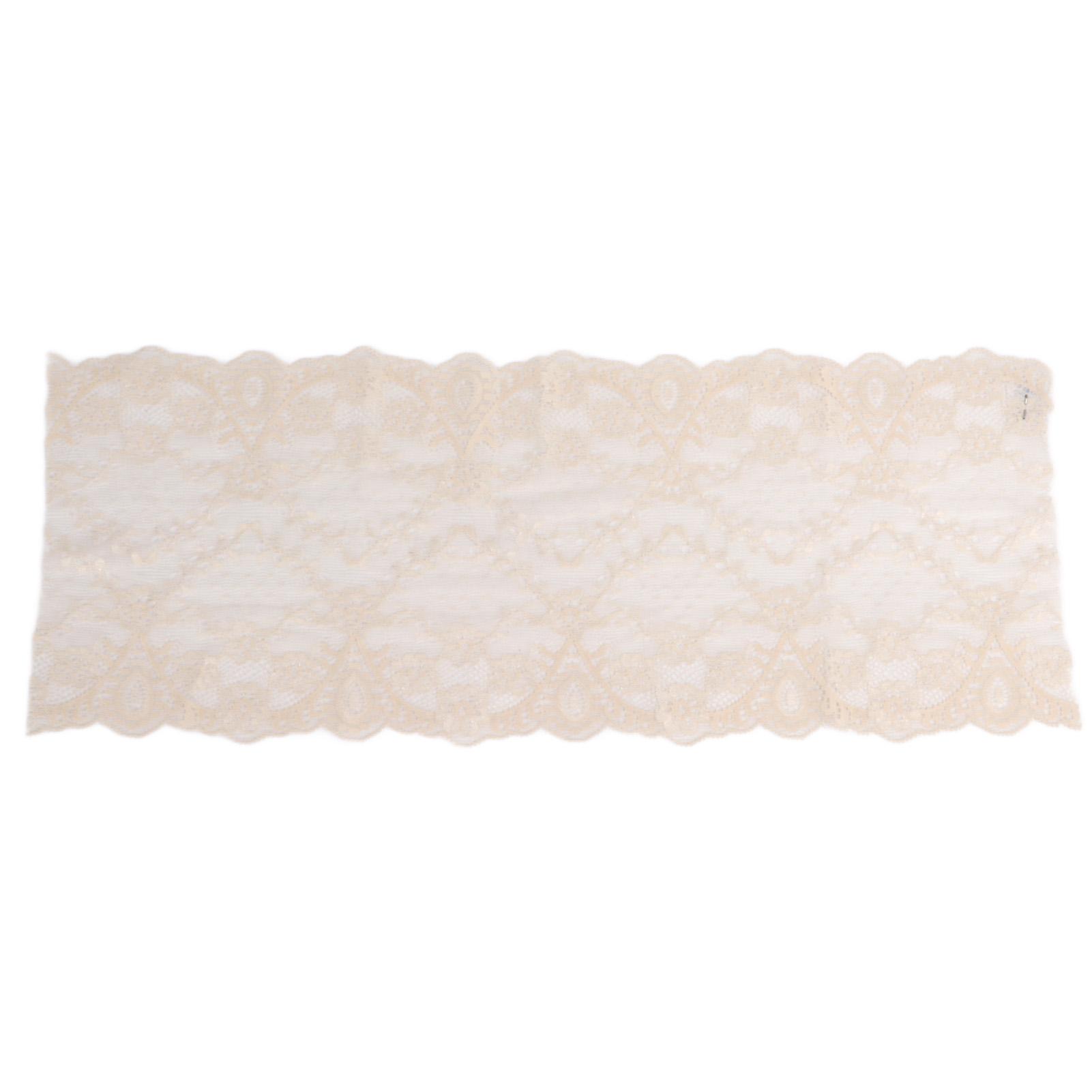 10 Yards Wide Lace Trim Elastic Flexible Soft Comfortable Skin Friendly Washable Garment
10 Yards Wide Lace Trim Elastic Flexible Soft Comfortable Skin Friendly Washable Garment