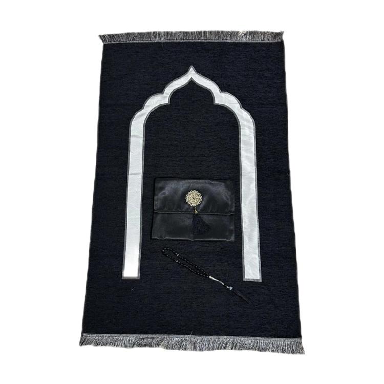Muslims Prayer Floor Mats with Prayer Beads Soft Bedroom Floor House Laundry Room Mats Anti-skid Carpet чорний
Muslims Prayer Floor Mats with Prayer Beads Soft Bedroom Floor House Laundry Room Mats Anti-skid Carpet чорний