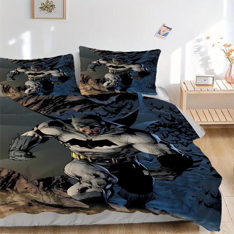 3pcs batman, superhero Duvet Cover Set (1 Duvet Cover + 2 Pillowcases, No Core) - Comfortable, And Breathable Bedroom Decoration yy251104031 135x200cm
3pcs batman, superhero Duvet Cover Set (1 Duvet Cover + 2 Pillowcases, No Core) - Comfortable, And Breathable Bedroom Decoration yy251104031 135x200cm