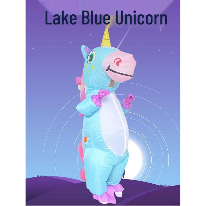 New Christmas Unicorn Inflatable Costume - Funny Blue Cartoon Stage & Party Outfit One Size
New Christmas Unicorn Inflatable Costume - Funny Blue Cartoon Stage & Party Outfit One Size