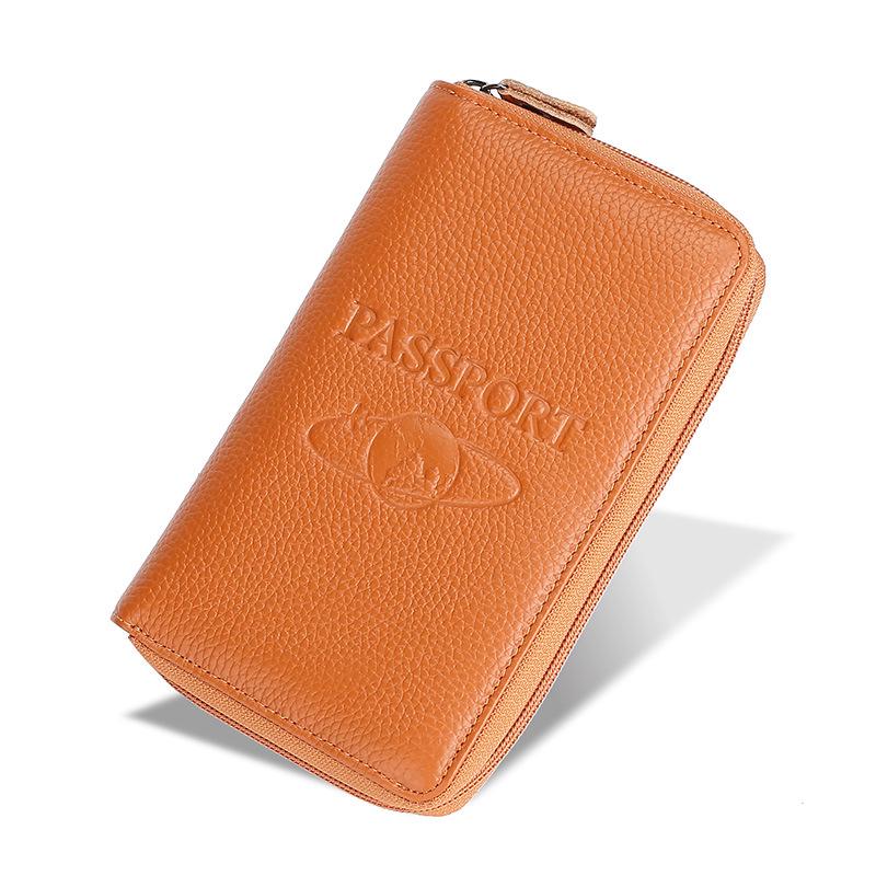 Кошелек для паспорта из натуральной кожи с RFID-меткой – держатель удостоверения личности для путешествий с защитой от кражи коричневый
Кошелек для паспорта из натуральной кожи с RFID-меткой – держатель удостоверения личности для путешествий с защитой от кражи коричневый
