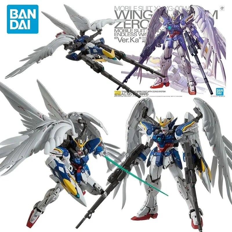 Bandai MG XXXG-00W Wing Gundam Zero Ver.ka 1/100 18 см, оригинальная экшн-фигурка, комплект модели, сборная игрушка, коллекция подарков на день рождения
Bandai MG XXXG-00W Wing Gundam Zero Ver.ka 1/100 18 см, оригинальная экшн-фигурка, комплект модели, сборная игрушка, коллекция подарков на день рождения