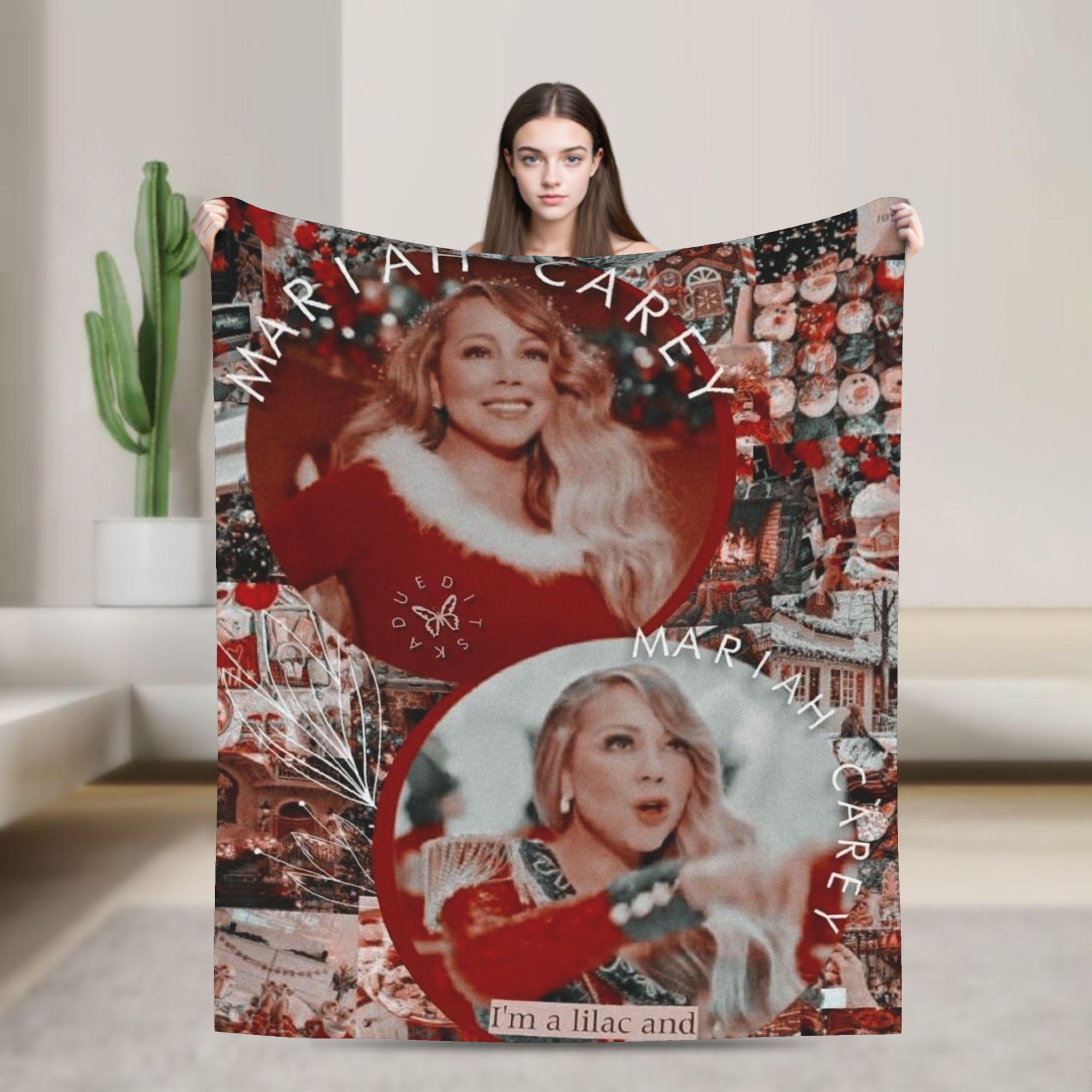 Mariah Carey Christmas Flannel Blanket Soft Durable Bedding Throws for Couch Bed Travel Funny Bedspread Sofa Bed Cover 100x150cm
Mariah Carey Christmas Flannel Blanket Soft Durable Bedding Throws for Couch Bed Travel Funny Bedspread Sofa Bed Cover 100x150cm