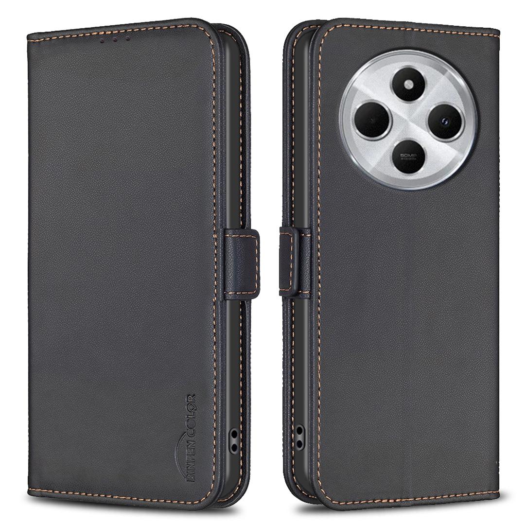 BINFEN COLOR BF31 For Xiaomi Poco C75 4G/Redmi 14R 5G/14C 4G Case PU Leather Flip Folio Phone Wallet Cover Black
BINFEN COLOR BF31 For Xiaomi Poco C75 4G/Redmi 14R 5G/14C 4G Case PU Leather Flip Folio Phone Wallet Cover Black