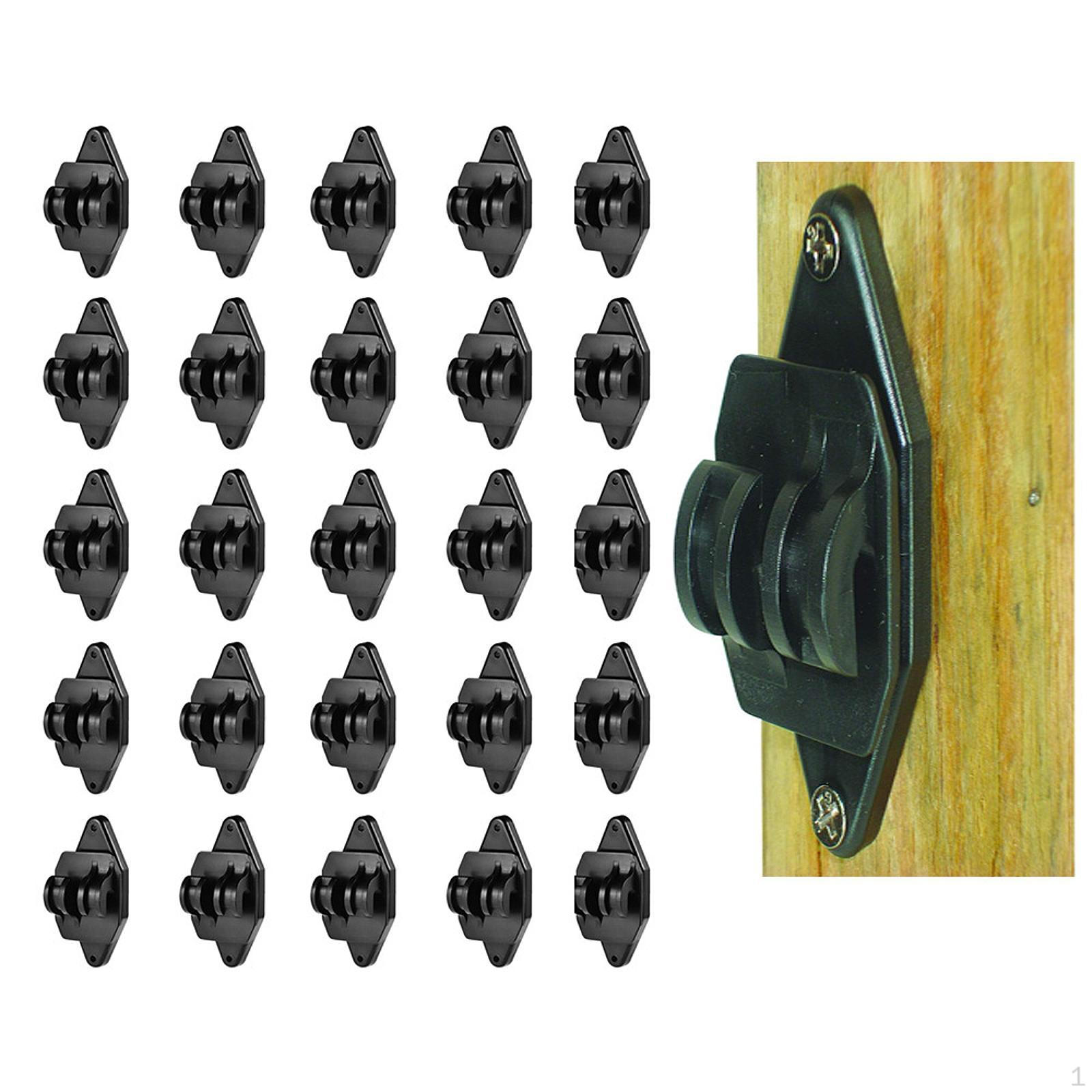 25x Electric Fence Insulators Garden Accessories Easy to Use Multifunctional Nail on Insulator for
25x Electric Fence Insulators Garden Accessories Easy to Use Multifunctional Nail on Insulator for