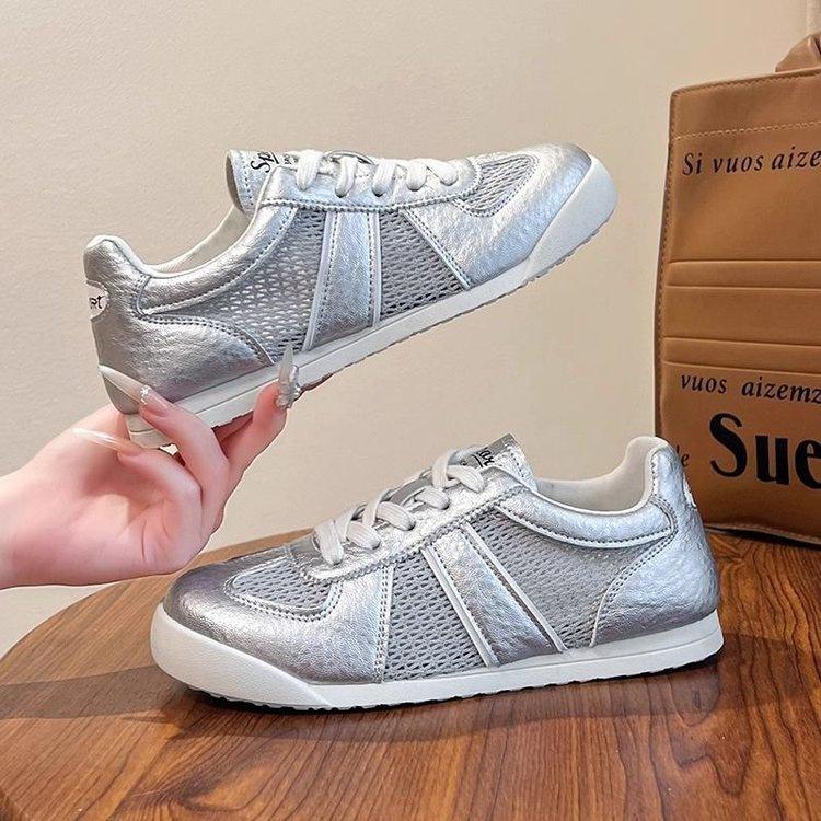 2025 summer new low-top women s sports shoes lace-up mesh casual breathable student versatile non-slip women s shoes tide 35 серебряный
2025 summer new low-top women s sports shoes lace-up mesh casual breathable student versatile non-slip women s shoes tide 35 серебряный