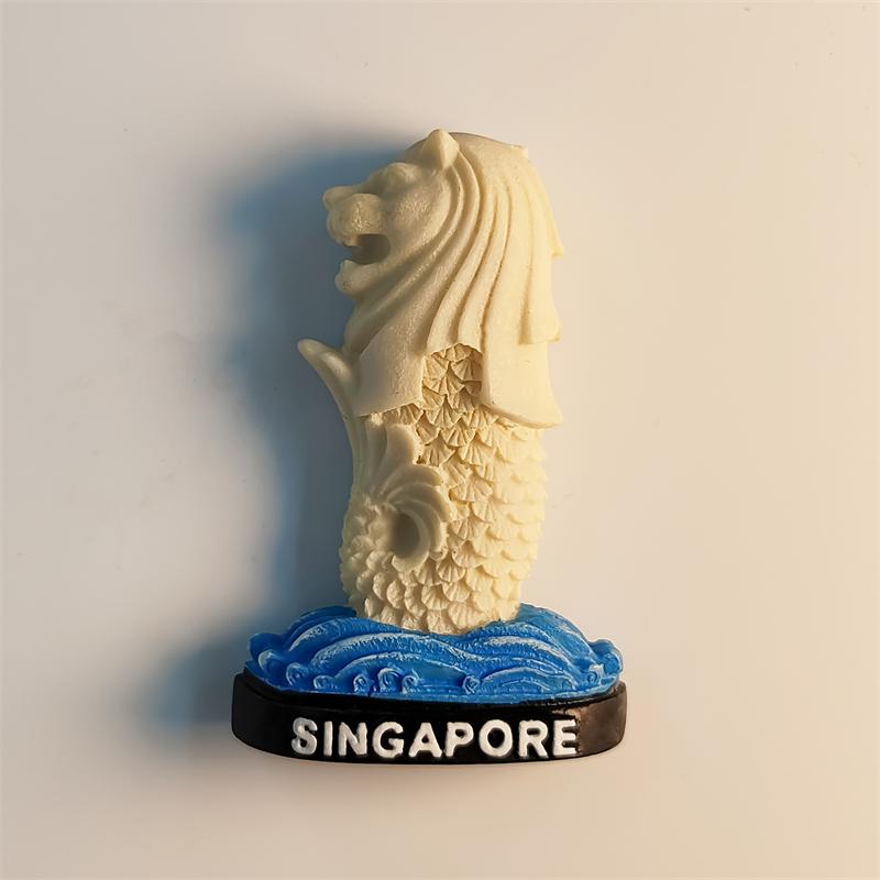 Singapore Merlion fountain 3D Stereoscopic funny magnet Travel commemoration decoration home refrigerator magnets
Singapore Merlion fountain 3D Stereoscopic funny magnet Travel commemoration decoration home refrigerator magnets