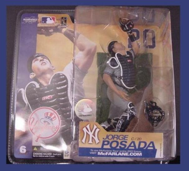 McFarlane Toys MLB Sports Picks Series 6 Action Figure Jorge Posada (New York...
McFarlane Toys MLB Sports Picks Series 6 Action Figure Jorge Posada (New York...