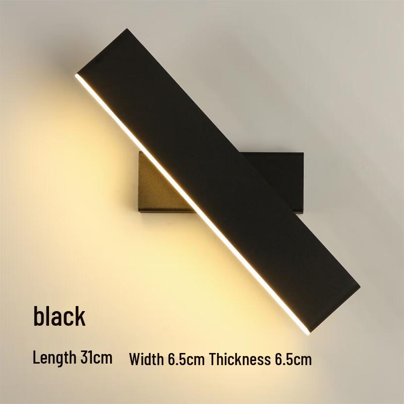 Nordic Black Three-Color LED Wall Lamp
Nordic Black Three-Color LED Wall Lamp