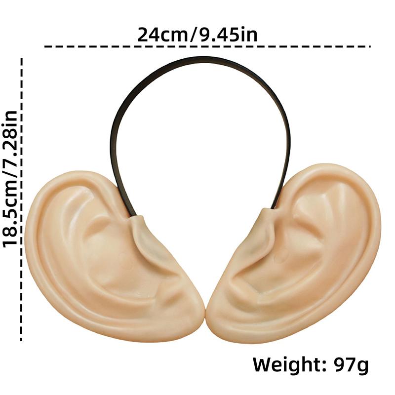 1Pcs Cute Vinyl Large-Ear Headband Christmas Simulated Ear Prop Headband Carnival Cosplay Costume Prop Headpiece
1Pcs Cute Vinyl Large-Ear Headband Christmas Simulated Ear Prop Headband Carnival Cosplay Costume Prop Headpiece