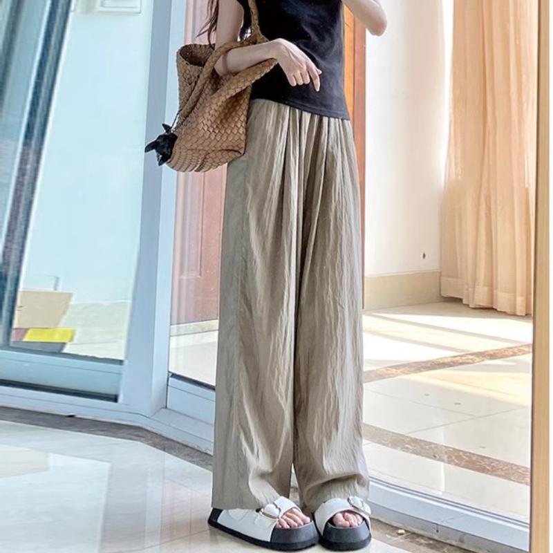 Брюки палаццо для женщин на весну и лето Тонкие с высокой талией Утягивающие Свободные из хлопка и льна Прохладные Повседневные Защита от солнца Ленивый стиль XL
Брюки палаццо для женщин на весну и лето Тонкие с высокой талией Утягивающие Свободные из хлопка и льна Прохладные Повседневные Защита от солнца Ленивый стиль XL