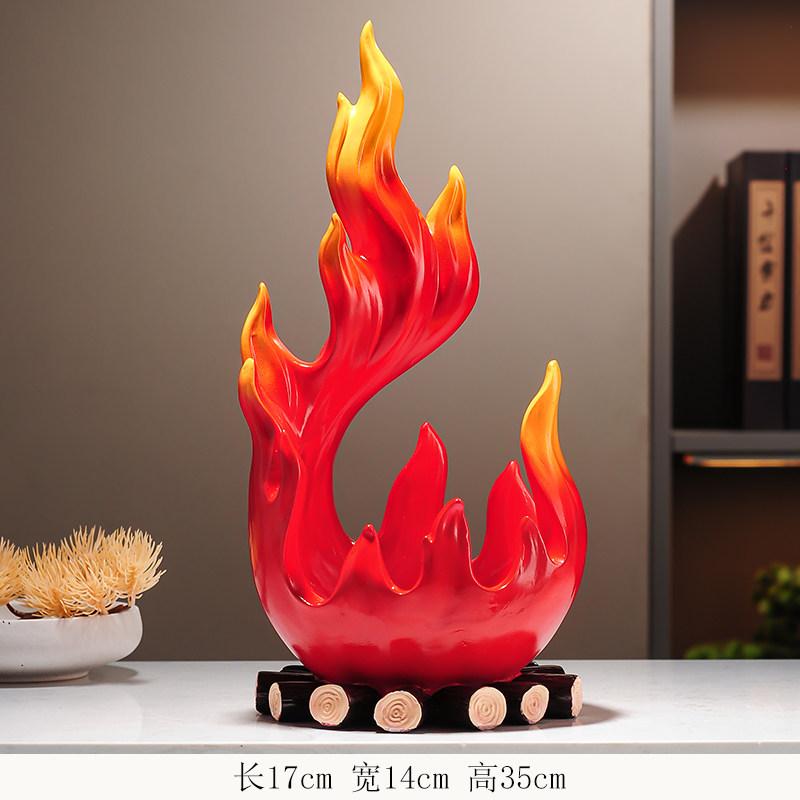 Fortune Flame Sculpture, Modern Metal Fire Decor for TV Console & Entryway - Handcrafted Wealth Attracting Centerpiece
Fortune Flame Sculpture, Modern Metal Fire Decor for TV Console & Entryway - Handcrafted Wealth Attracting Centerpiece