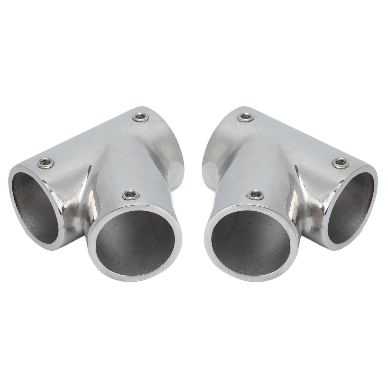 1 Pair of Boat Handrail Fittings Parts 60 Degree 316 Stainless Steel Marine Hardware Left RightDia25mm(1in)
1 Pair of Boat Handrail Fittings Parts 60 Degree 316 Stainless Steel Marine Hardware Left RightDia25mm(1in)