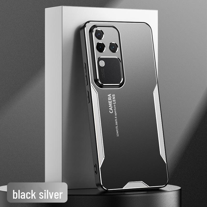 Металлический матовый защитный чехол для Vivos18pro, S17e, S16, S15 Full Shell с линзой S18 Pro серебряный/чёрный
Металлический матовый защитный чехол для Vivos18pro, S17e, S16, S15 Full Shell с линзой S18 Pro серебряный/чёрный