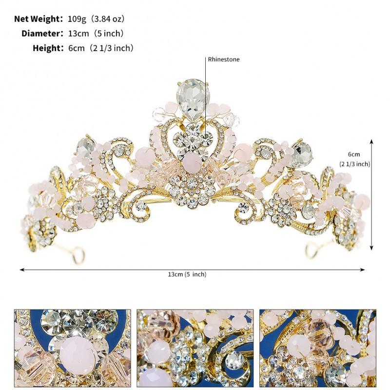Children s Crown Headwear Baroque Beauty Pageant Hair Accessories Alloy Powder Crystal Princess Birthday
Children s Crown Headwear Baroque Beauty Pageant Hair Accessories Alloy Powder Crystal Princess Birthday