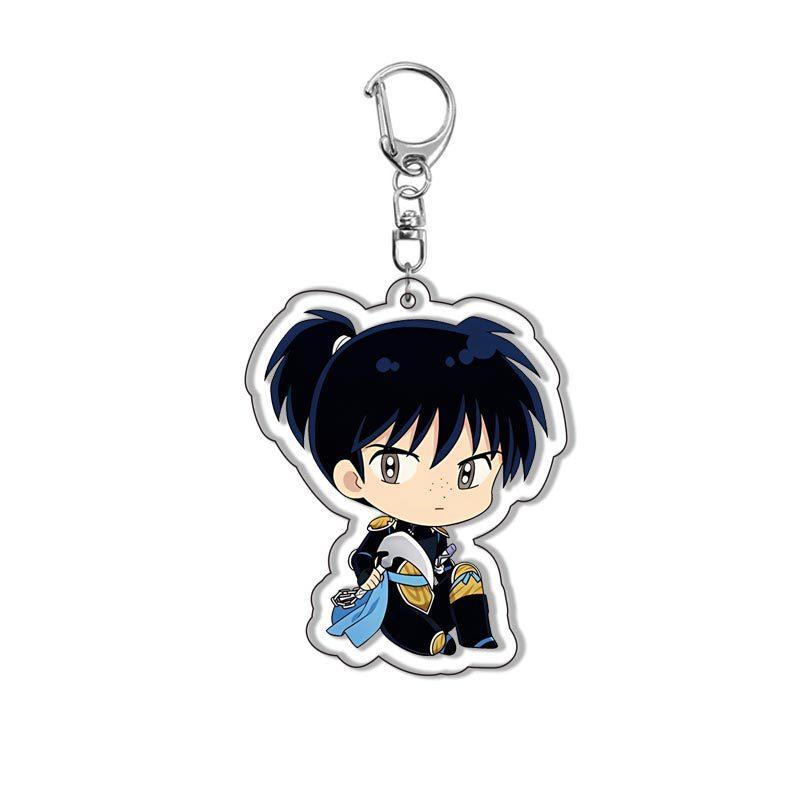 Inuyasha Anime Acrylic Keychain Set with Kagome and Sango Cute Cosplay Accessories
Inuyasha Anime Acrylic Keychain Set with Kagome and Sango Cute Cosplay Accessories