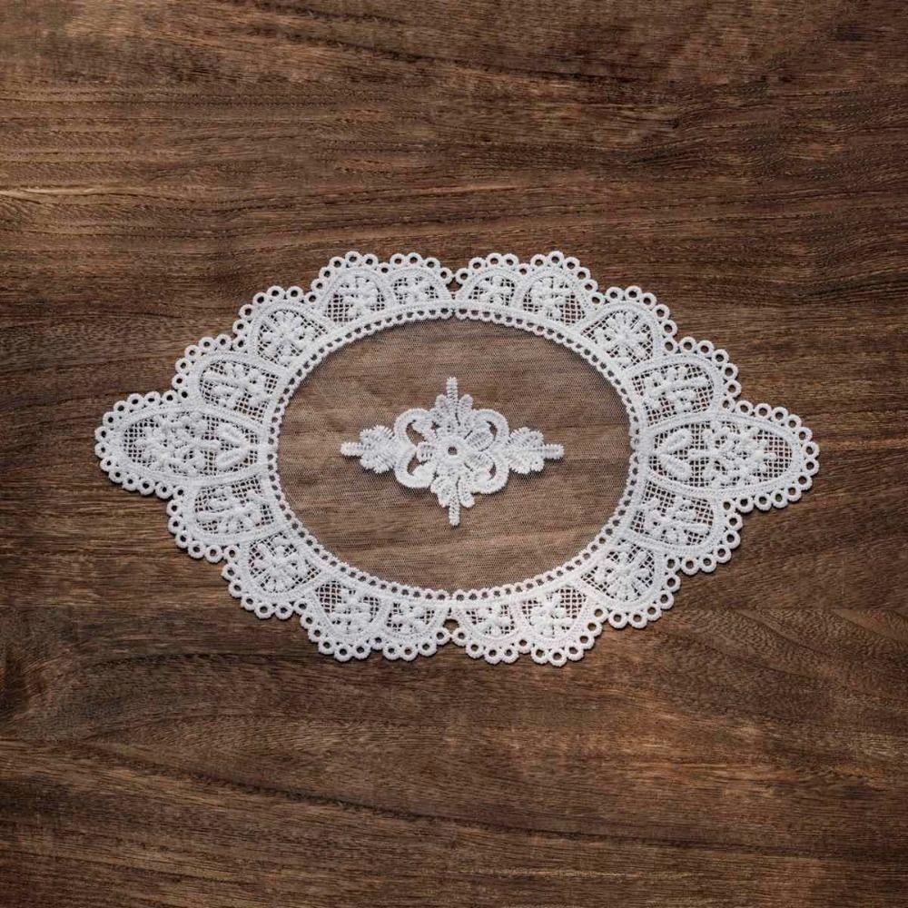 Crochet Hollow Lace Coaster Oval Doily Handmade Placemat Table Decoration бежевий
Crochet Hollow Lace Coaster Oval Doily Handmade Placemat Table Decoration бежевий