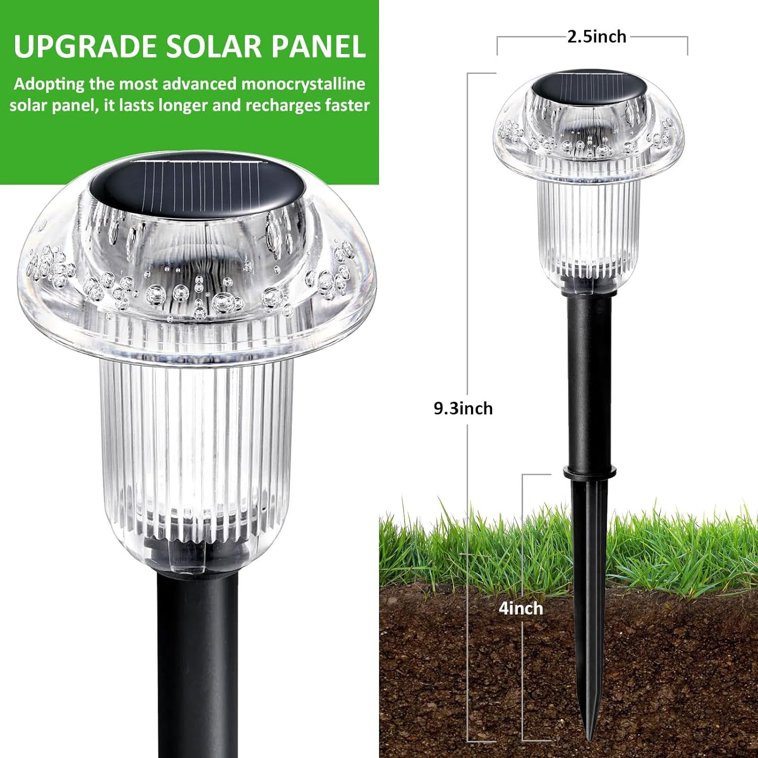 4Pcs Solar Lamp Lights Outdoor Garden Lights Solar Powered Lamp Lantern Waterproof For Garden Landscape Pathway Yard Lawn Decor 4PCS теплый белый
4Pcs Solar Lamp Lights Outdoor Garden Lights Solar Powered Lamp Lantern Waterproof For Garden Landscape Pathway Yard Lawn Decor 4PCS теплый белый
