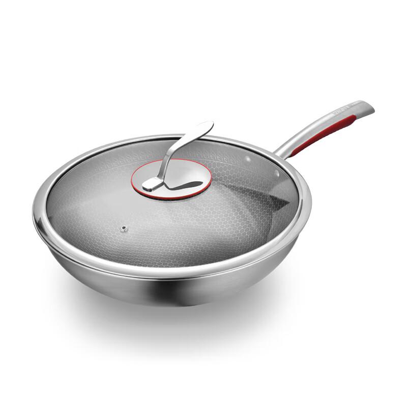 Yifuler Honeycomb Diamond Non-stick Wok
Yifuler Honeycomb Diamond Non-stick Wok