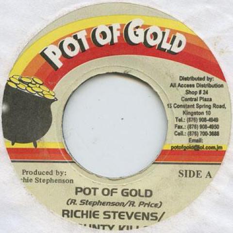 7inch Record RICHIE STEPHENS, BOUNTY KILLER - Pot Of Gold Pot Of Gold 2001 Jamaica Reggae, Ska & Dub
7inch Record RICHIE STEPHENS, BOUNTY KILLER - Pot Of Gold Pot Of Gold 2001 Jamaica Reggae, Ska & Dub