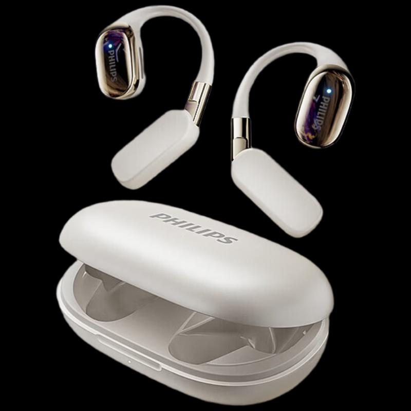 Philips TAT5739 True Wireless Bone Conduction Ear-hook Headphones
Philips TAT5739 True Wireless Bone Conduction Ear-hook Headphones