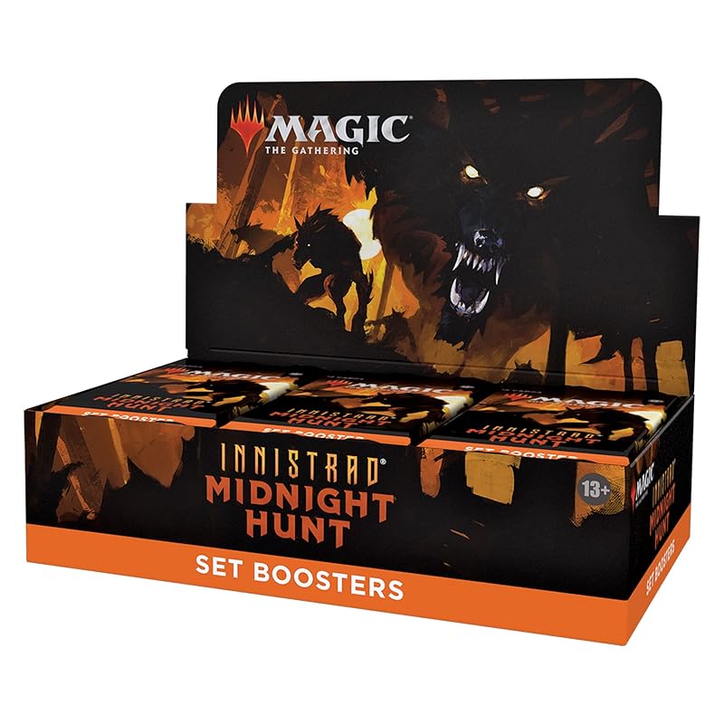 magic: the gathering Innistrad: Midnight Hunt Set Booster English version MTG Trading card wizards of the coast C89530003
magic: the gathering Innistrad: Midnight Hunt Set Booster English version MTG Trading card wizards of the coast C89530003