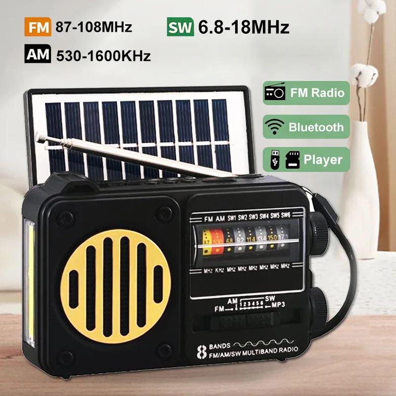 Сонячна Bluetooth-колонка з FM-радіо, слотом для карт, USB та багатодіапазонною антеною
Сонячна Bluetooth-колонка з FM-радіо, слотом для карт, USB та багатодіапазонною антеною