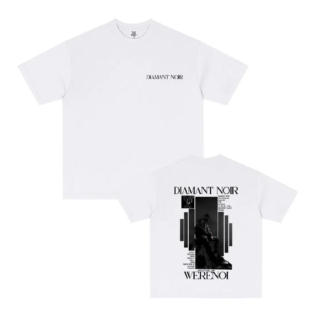 Hot Sale Rapper WeRenoi Diamant Noir Album Tshirt Men Women Hip Hop Fashion Pop Music T-shirt Male Cotton Classic Short Sleeve S чёрный
Hot Sale Rapper WeRenoi Diamant Noir Album Tshirt Men Women Hip Hop Fashion Pop Music T-shirt Male Cotton Classic Short Sleeve S чёрный