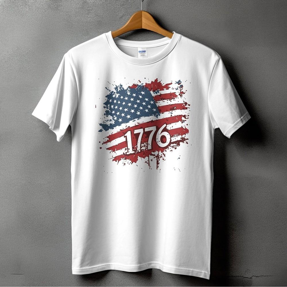 4th of July 1776 Patriotic T-Shirt, American Independence Day Shirt, USA #26 Unisex T-Shirt XL
4th of July 1776 Patriotic T-Shirt, American Independence Day Shirt, USA #26 Unisex T-Shirt XL