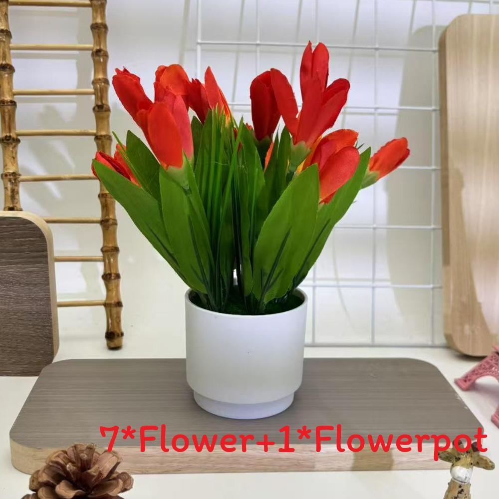 Тюльпан Горшечный Миниатюрный Цветок Имитация Горшечного Растения Для Праздников Домашний Реквизит Sunset Red
Тюльпан Горшечный Миниатюрный Цветок Имитация Горшечного Растения Для Праздников Домашний Реквизит Sunset Red