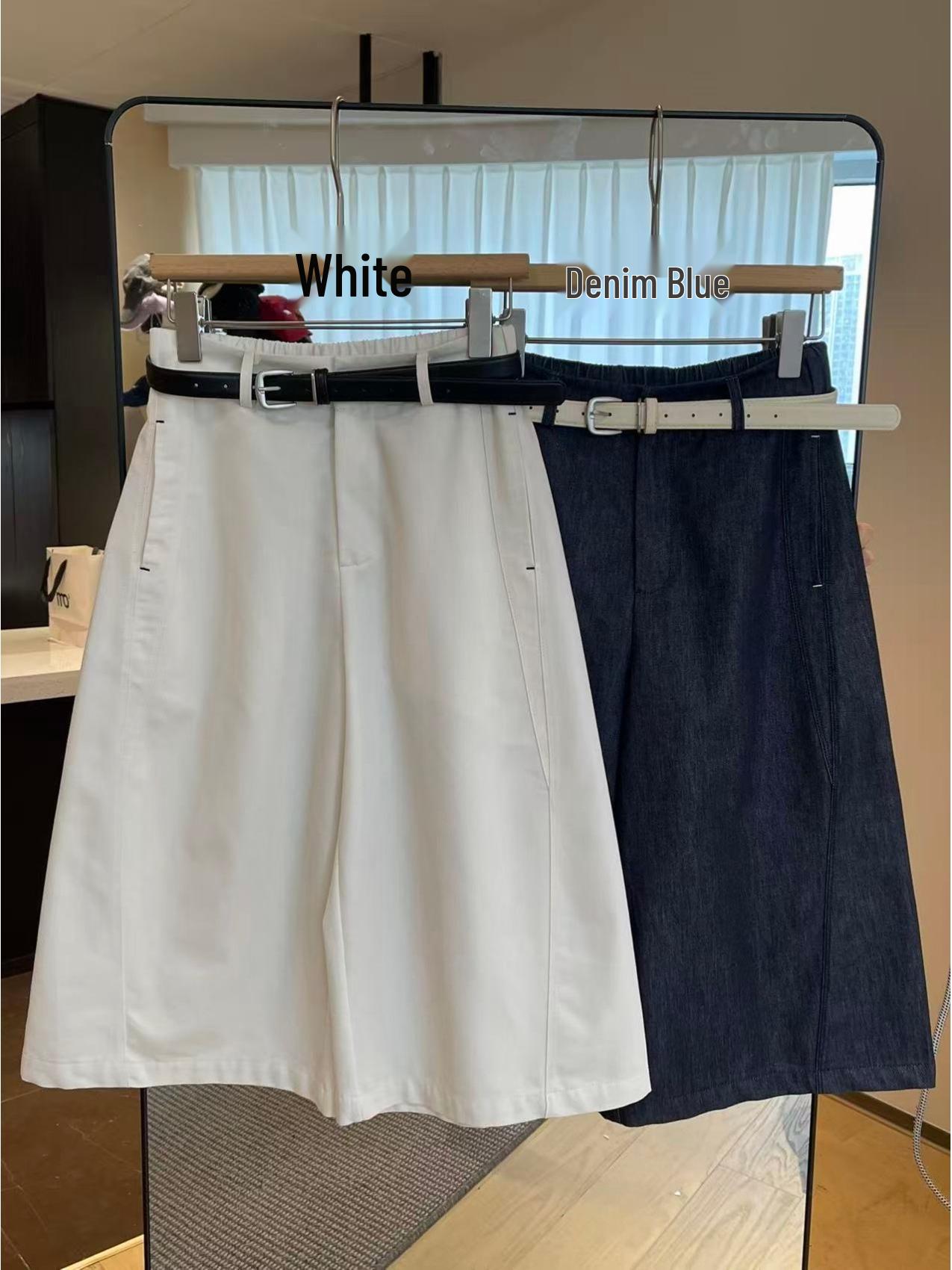 Korean Style High Waist Loose Wide-Leg Spring Casual Pants for Women S джинсовый синий
Korean Style High Waist Loose Wide-Leg Spring Casual Pants for Women S джинсовый синий