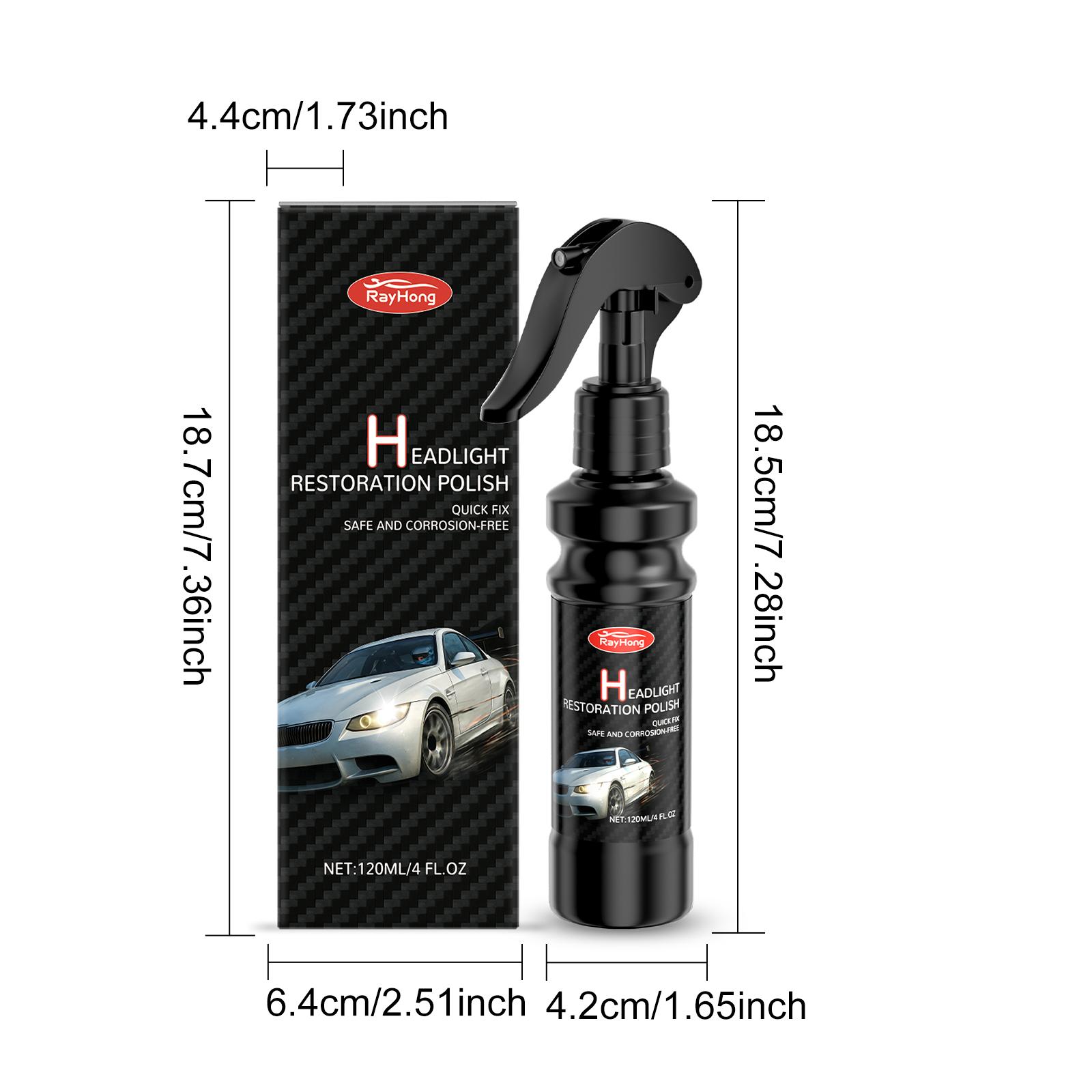 Car Headlight Restoration Polishing Agent Headlamp Scratch Remover Repair Cleaning Paste Remove Oxidation Headlight PolishLiquid
Car Headlight Restoration Polishing Agent Headlamp Scratch Remover Repair Cleaning Paste Remove Oxidation Headlight PolishLiquid