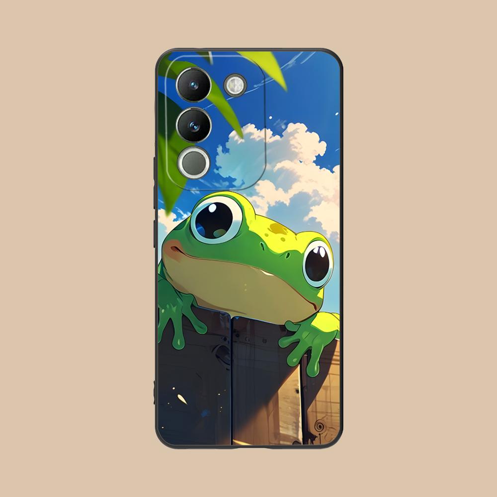 Kawaii Frog Phone Case for VIVO V60 V50 V40 V30 V29 V27 V25 V23 Pro Lite 5G Soft TPU Shockproof Cover vivo V23e
Kawaii Frog Phone Case for VIVO V60 V50 V40 V30 V29 V27 V25 V23 Pro Lite 5G Soft TPU Shockproof Cover vivo V23e