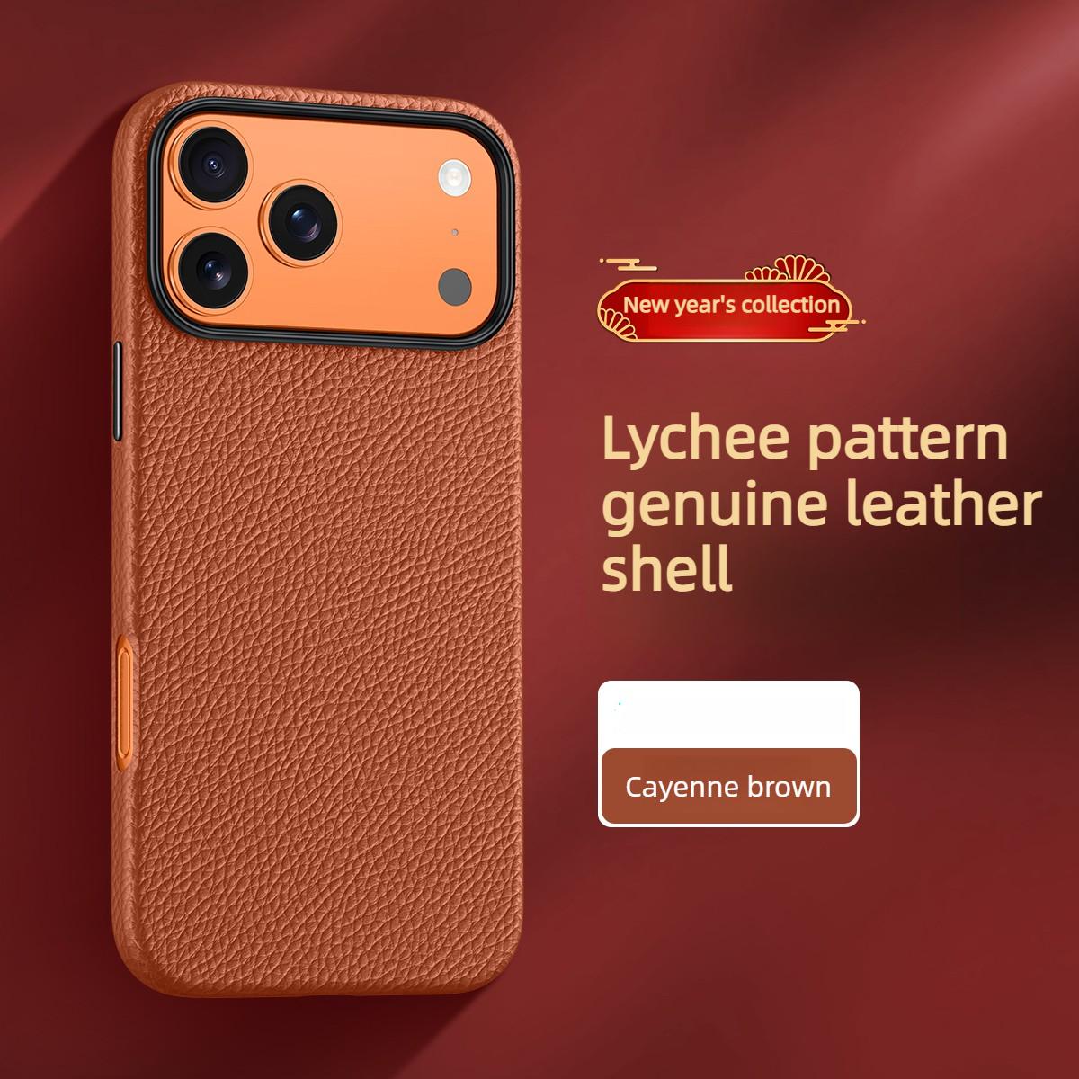 Wireless Magnetic Suction First Layer Cowhide Leather Case for iPhone 17 Pro Max 16 Pro 15 14 13 Anti-drop Mobile Phone Cover iPhone 13 Pro Max коричневий
Wireless Magnetic Suction First Layer Cowhide Leather Case for iPhone 17 Pro Max 16 Pro 15 14 13 Anti-drop Mobile Phone Cover iPhone 13 Pro Max коричневий
