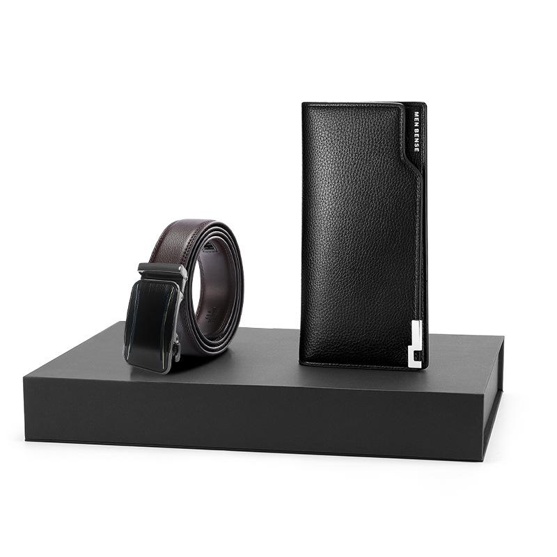 rown allet Wallet Belt et en s owhide igh-end ift Set Combination Business Belt 120CM~125CM
rown allet Wallet Belt et en s owhide igh-end ift Set Combination Business Belt 120CM~125CM