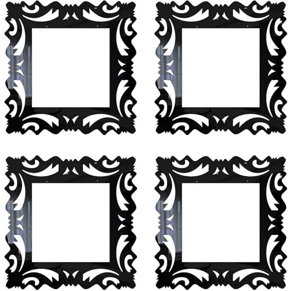 4pcs 15cmX15cm Switch Sticker Home Decor Wall Stickers Decor Living Room Mirror Style Photo Frame For Shop Home Wall Decoration 4pcs чорний
4pcs 15cmX15cm Switch Sticker Home Decor Wall Stickers Decor Living Room Mirror Style Photo Frame For Shop Home Wall Decoration 4pcs чорний