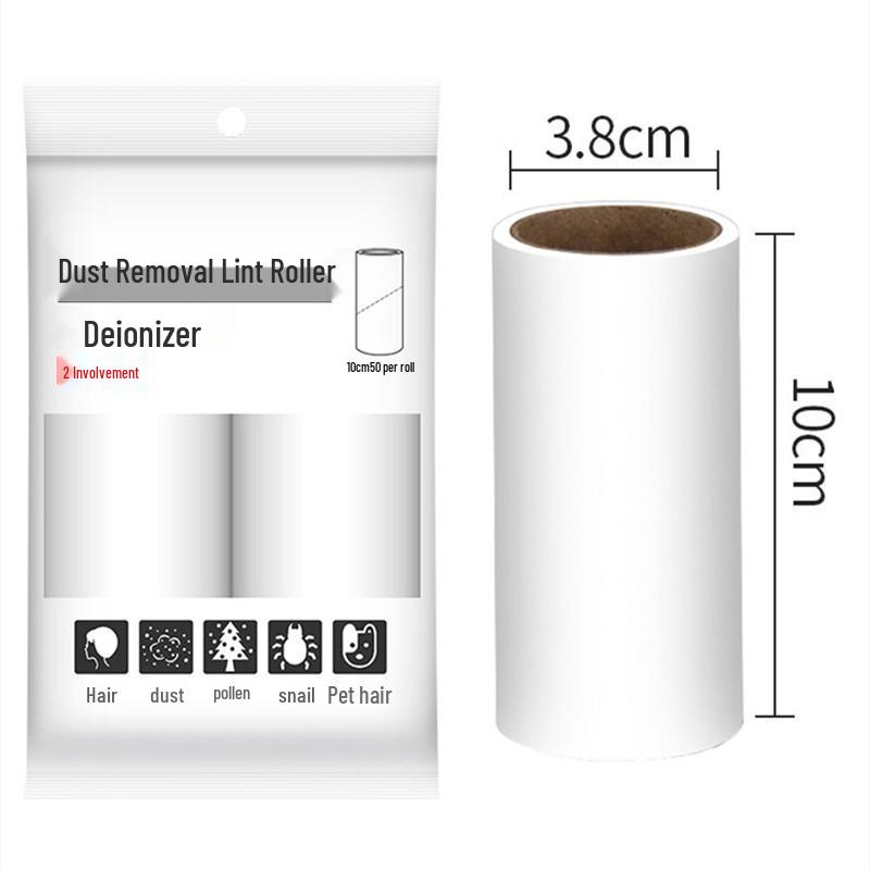 Strong Hair and Lint Remover with Plastic Core for Clothes and Pets
Strong Hair and Lint Remover with Plastic Core for Clothes and Pets