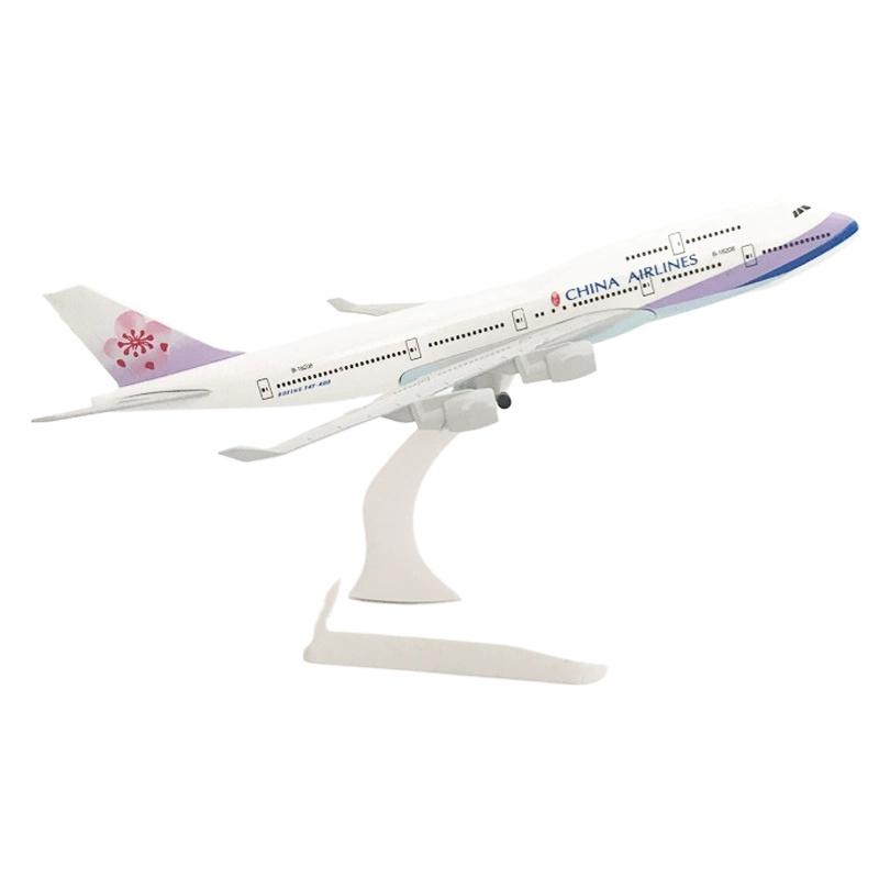 1/400 Metal Scale 20cm B747 China Airways Aircraft Model Toy Model Diecast Airplane Building Kit Children Toys and Hobbies Plane
1/400 Metal Scale 20cm B747 China Airways Aircraft Model Toy Model Diecast Airplane Building Kit Children Toys and Hobbies Plane