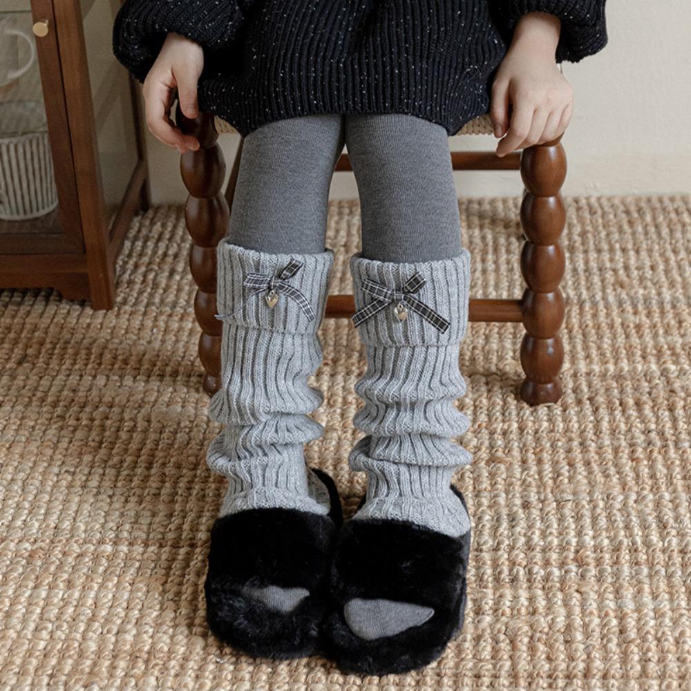 Kawaii High Elastic Kids Leg Warmers Bow Trim Sweet Style Lolita Style Socks Knitted Long Stockings Children Wear One Size
Kawaii High Elastic Kids Leg Warmers Bow Trim Sweet Style Lolita Style Socks Knitted Long Stockings Children Wear One Size