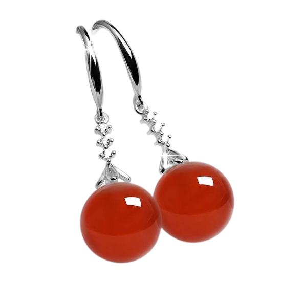 1 пара сережек с агатом, не склонных к аллергии. Изящная, тонкая работа, блестящая, яркая. красный
1 пара сережек с агатом, не склонных к аллергии. Изящная, тонкая работа, блестящая, яркая. красный