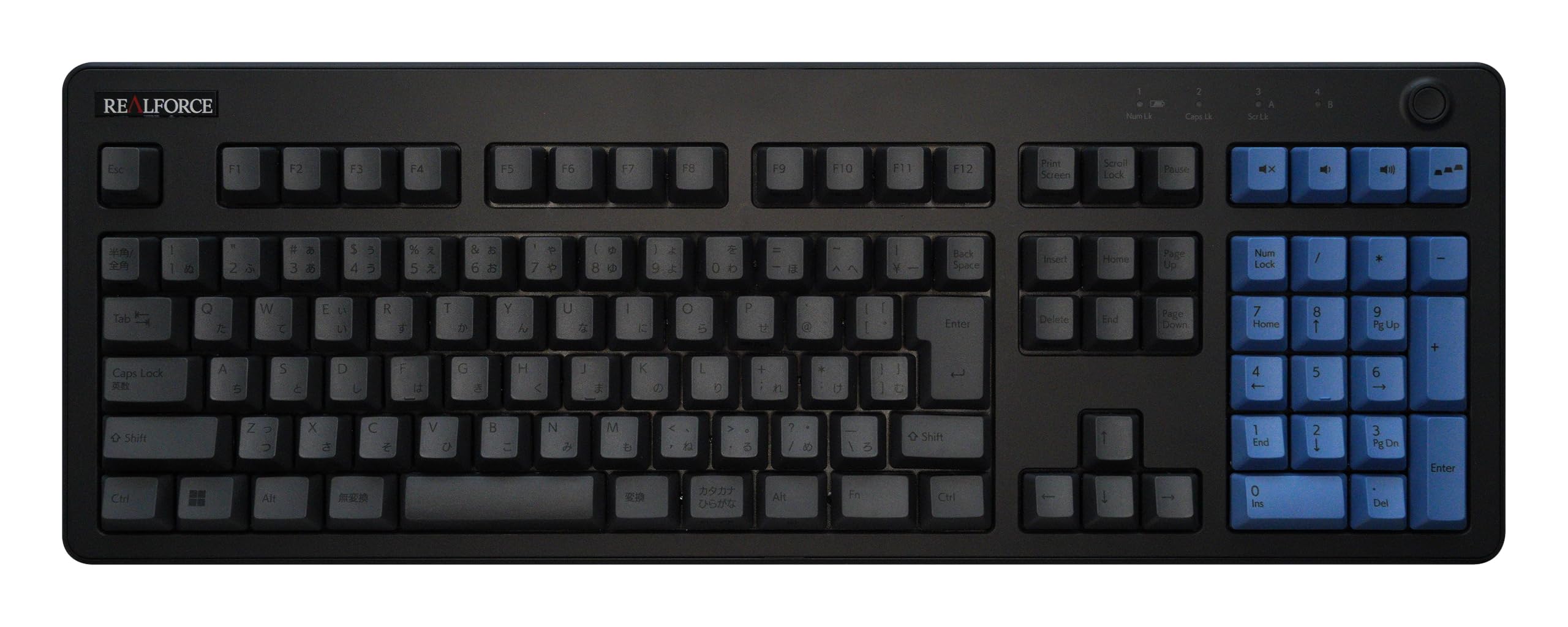 REALFORCE R3 R3S Keyboard Compatible Keycap Set Numeric Keypad Dark Blue Sublimation Printing PBT M0319T
REALFORCE R3 R3S Keyboard Compatible Keycap Set Numeric Keypad Dark Blue Sublimation Printing PBT M0319T
