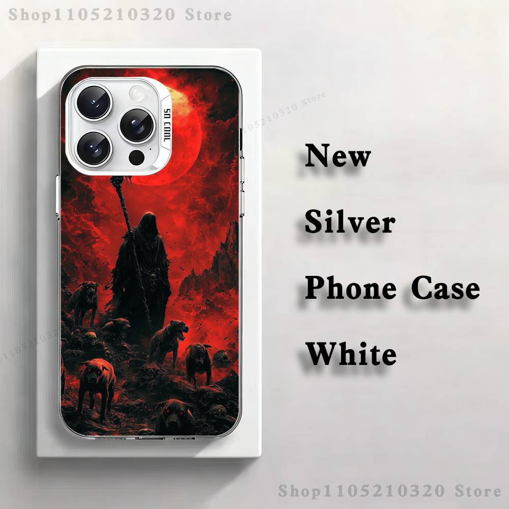 Santa Muerte Art Phone Case For iPhone 17,16,15,14,13,12,11,Mini,Pro,E,MAX White Matte Silicone Whtie Cover iPhone12
Santa Muerte Art Phone Case For iPhone 17,16,15,14,13,12,11,Mini,Pro,E,MAX White Matte Silicone Whtie Cover iPhone12
