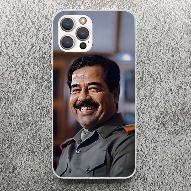 Etui Fashion Saddam Hussein Iraq Arabic Phone Case For iPhone 17 16 15 14 13 12 11 Pro Max Mini Plus Air 7 SE 8 Soft Silicone Pr iPhone 17
Etui Fashion Saddam Hussein Iraq Arabic Phone Case For iPhone 17 16 15 14 13 12 11 Pro Max Mini Plus Air 7 SE 8 Soft Silicone Pr iPhone 17